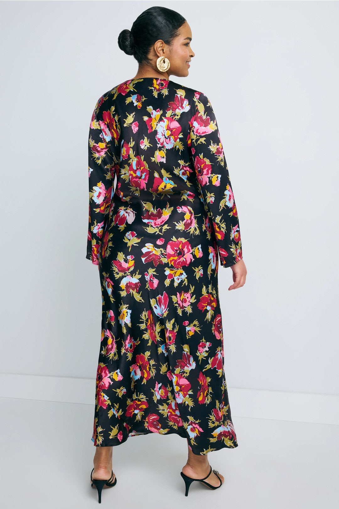 Floral Crew Neck Midi Dress by Rixo x RTR 7