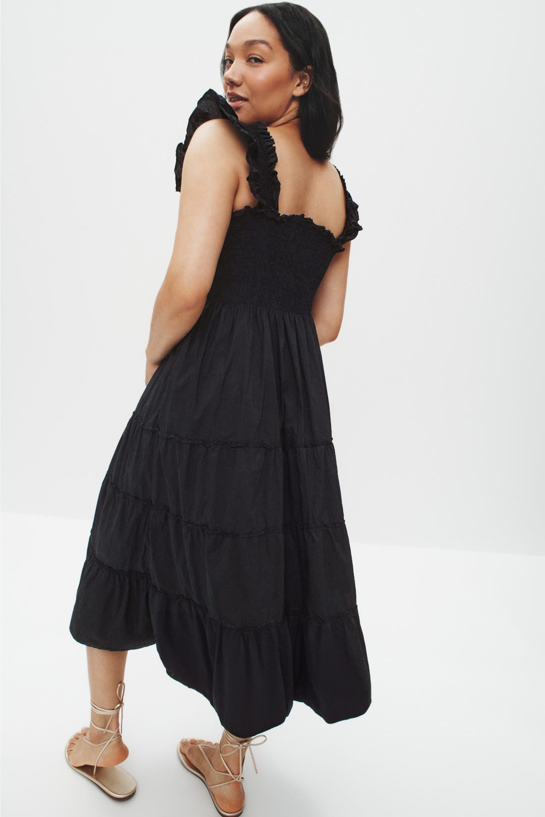 Black Ellie Nap Dress by Hill House Home | Rent the Runway