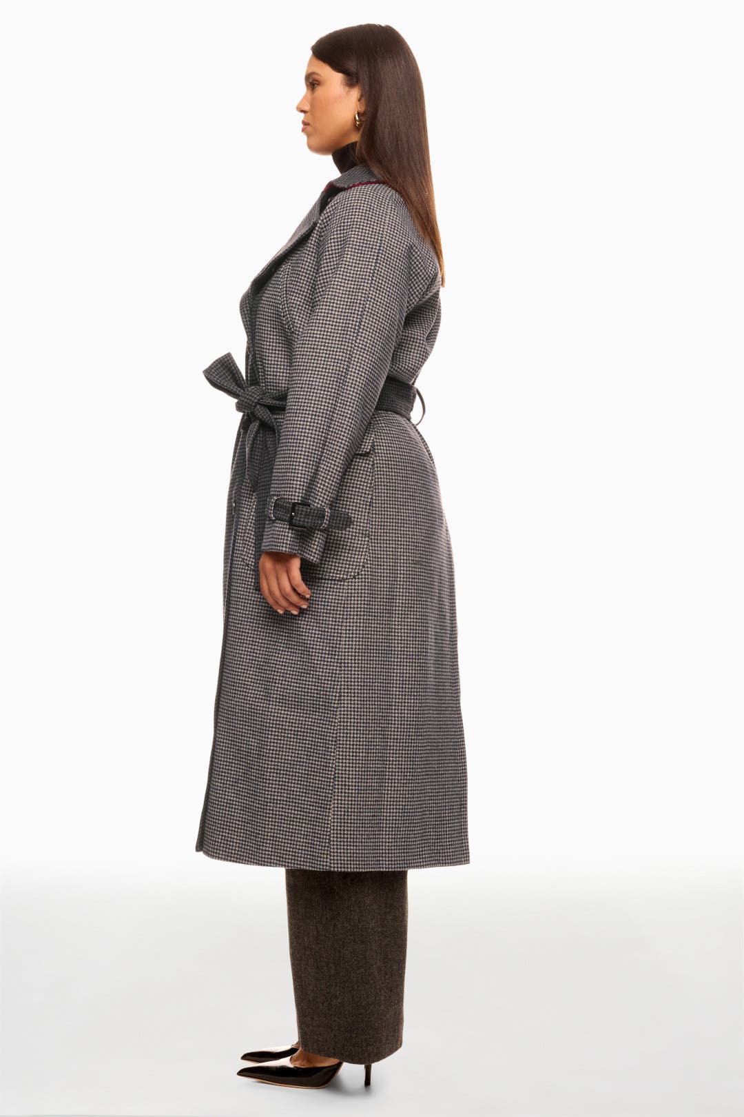Charcoal Drawstring Wool Coat by Jason Wu x RTR | Rent the Runway