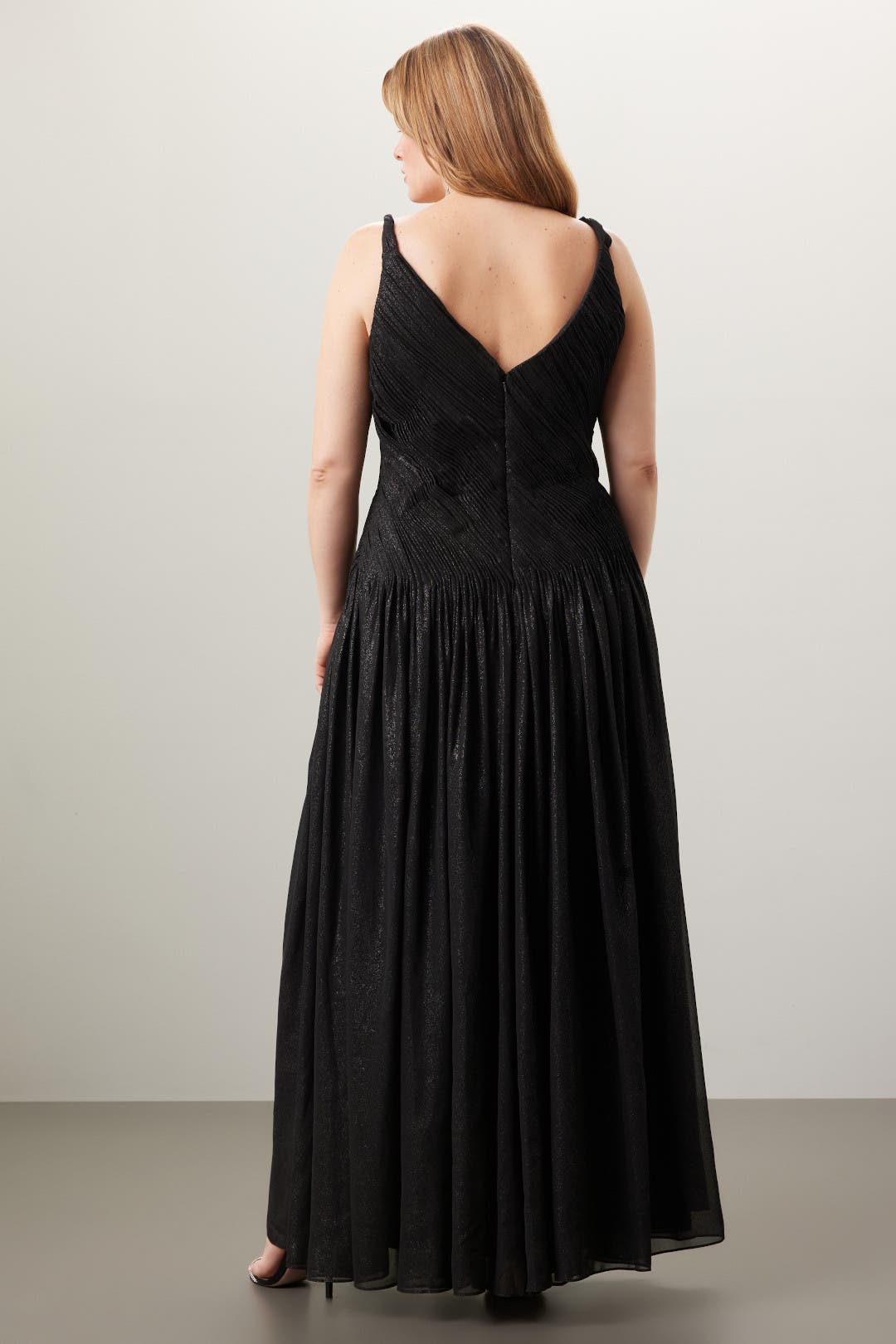 Hand Draped Gown by Rene Ruiz Collection | Rent the Runway