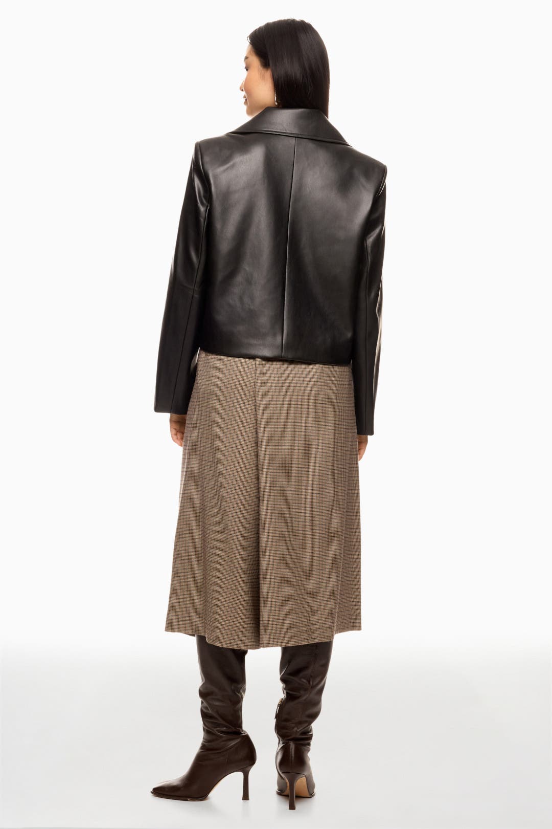 Leather Oversized Collar Jacket by Eudon Choi x RTR | Rent