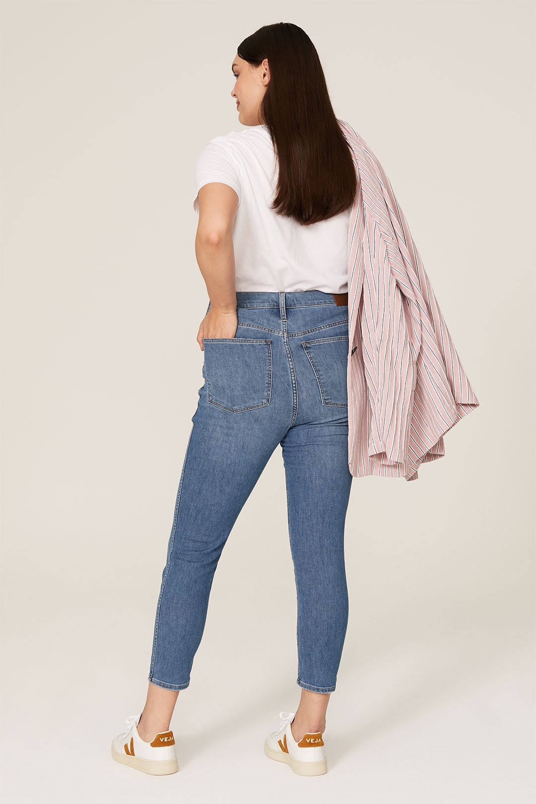 High Rise Skinny Cropped Jeans by Madewell 7