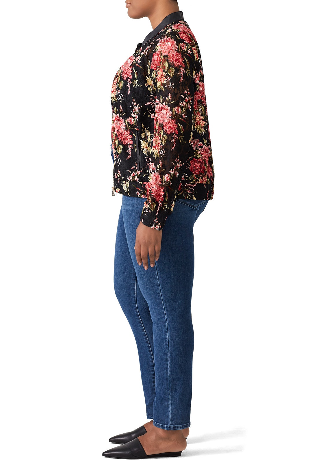 Lace Reesa Bomber Jacket by Rino & Pelle 6