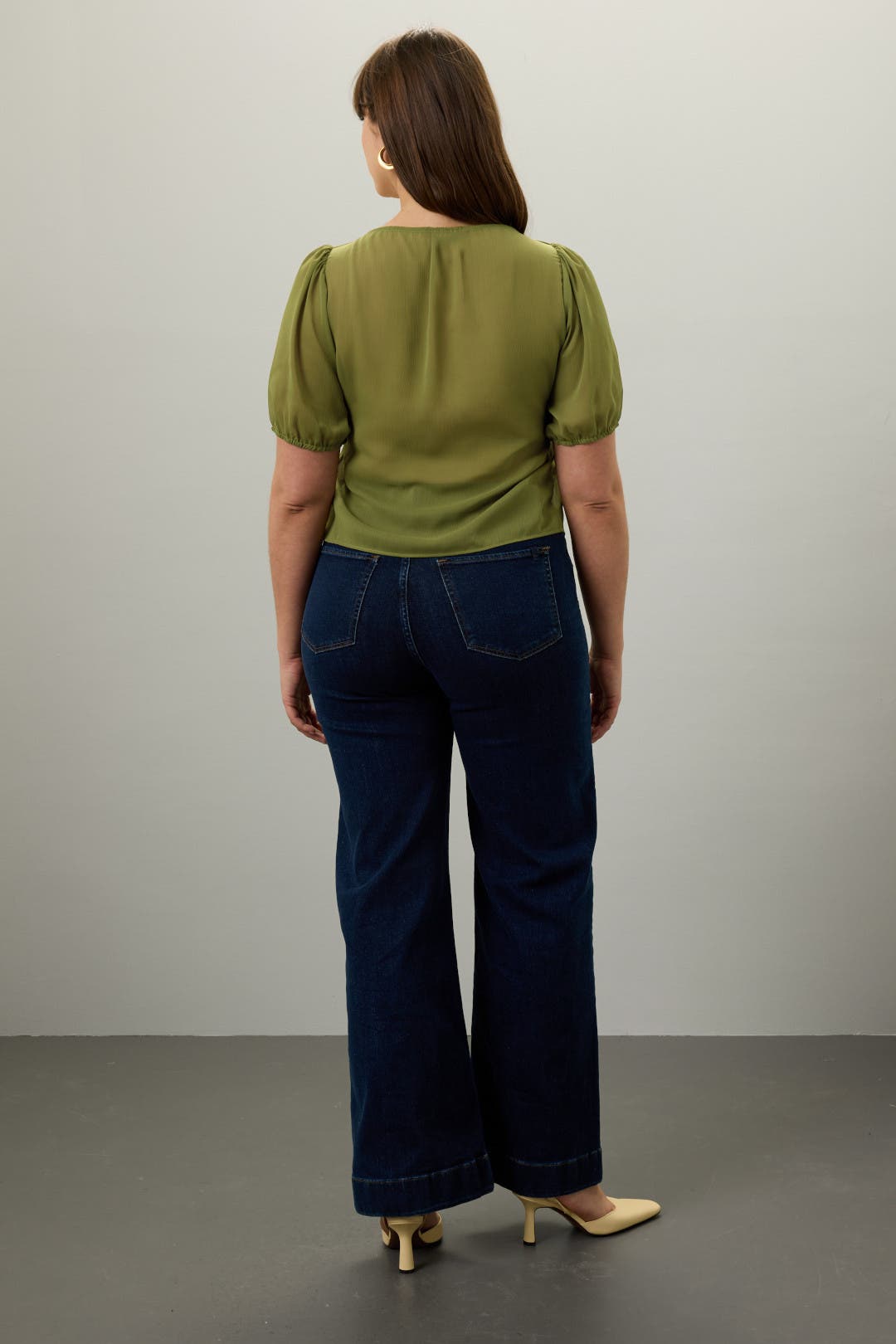 Green Sheer Top by Jason Wu x RTR | Rent the Runway