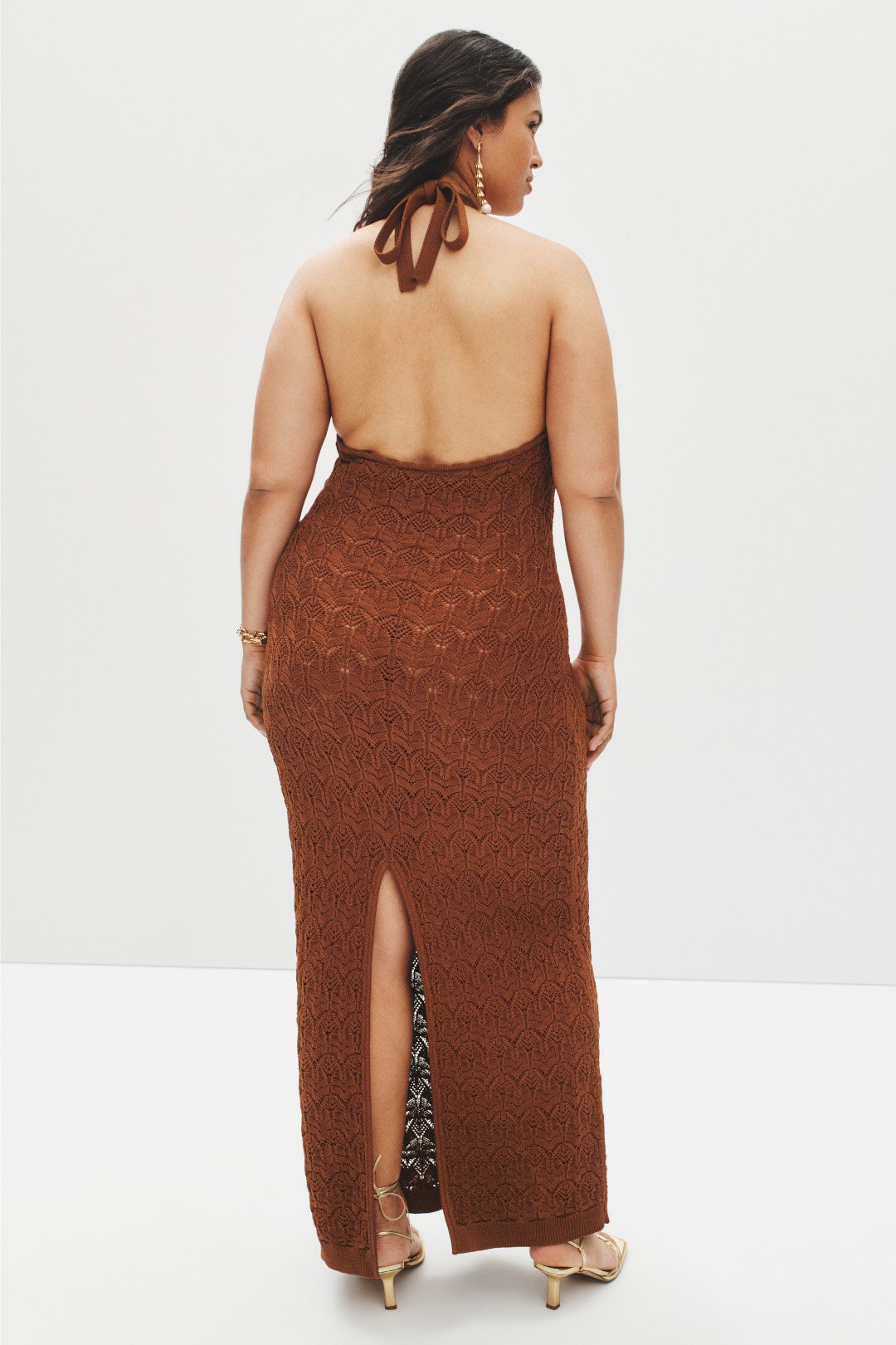 Crochet Halter Dress by Ronny Kobo x RTR 7