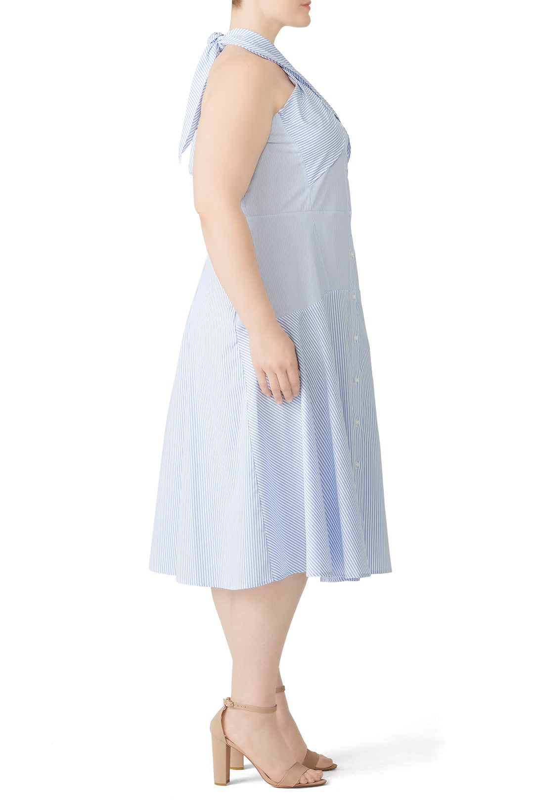 Striped Halter Dress by Tome 6