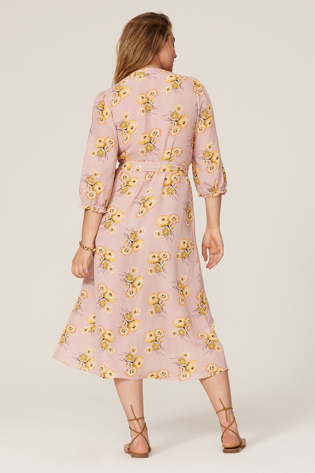 Floral Long Sleeve Wrap Dress by Madewell 7