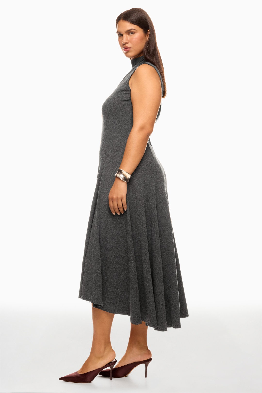 Sleeveless Mock Neck Knit Dress by Peter Som x RTR 7