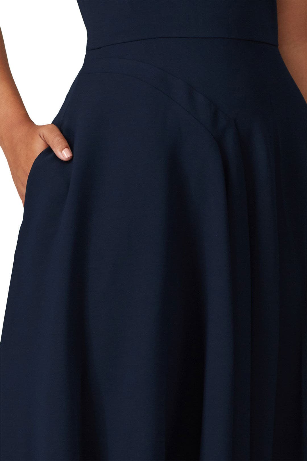 Navy Halter Gown by Badgley Mischka 6