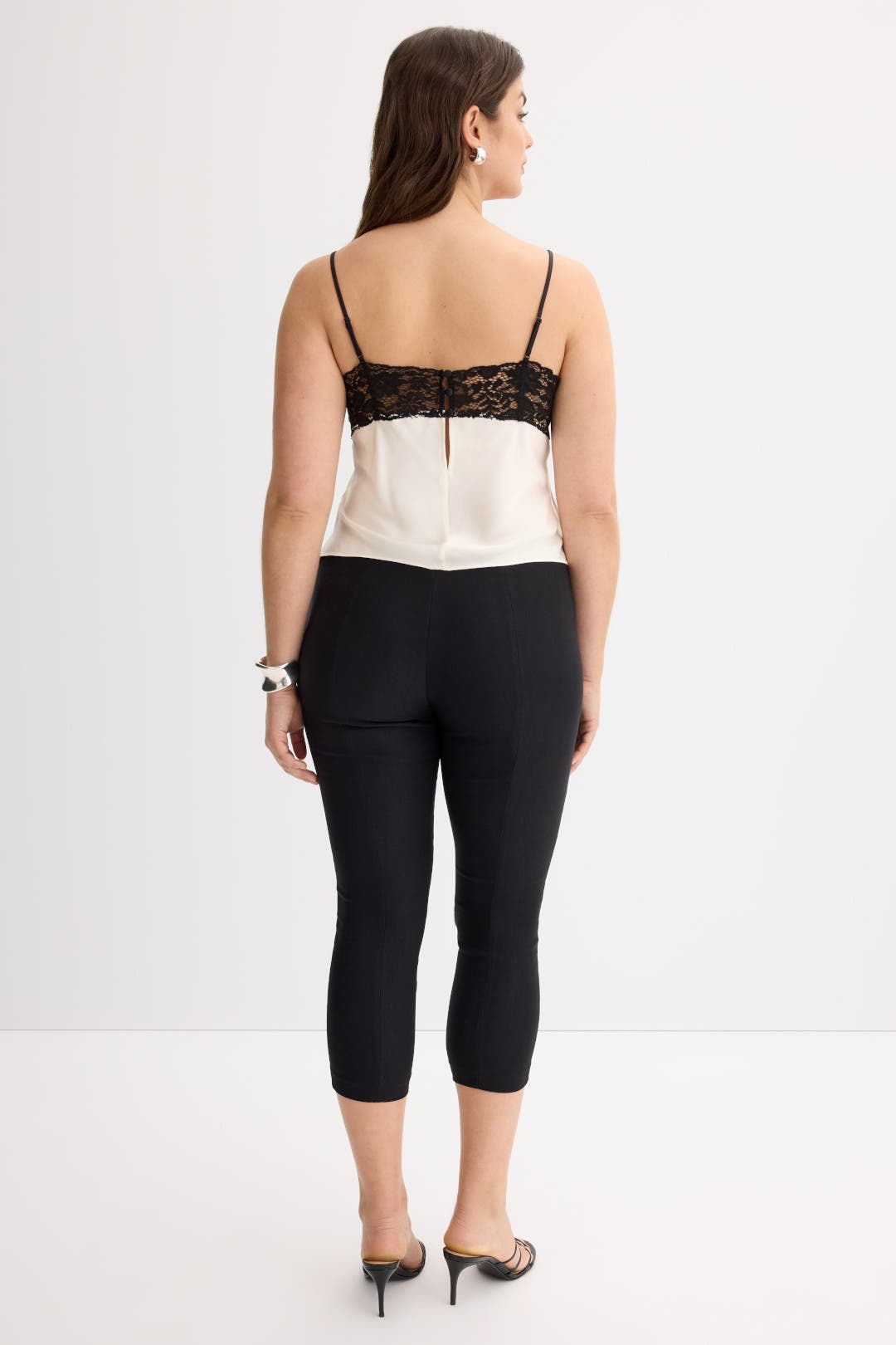 Lace Trim Cami by Ronny Kobo x RTR | Rent the Runway