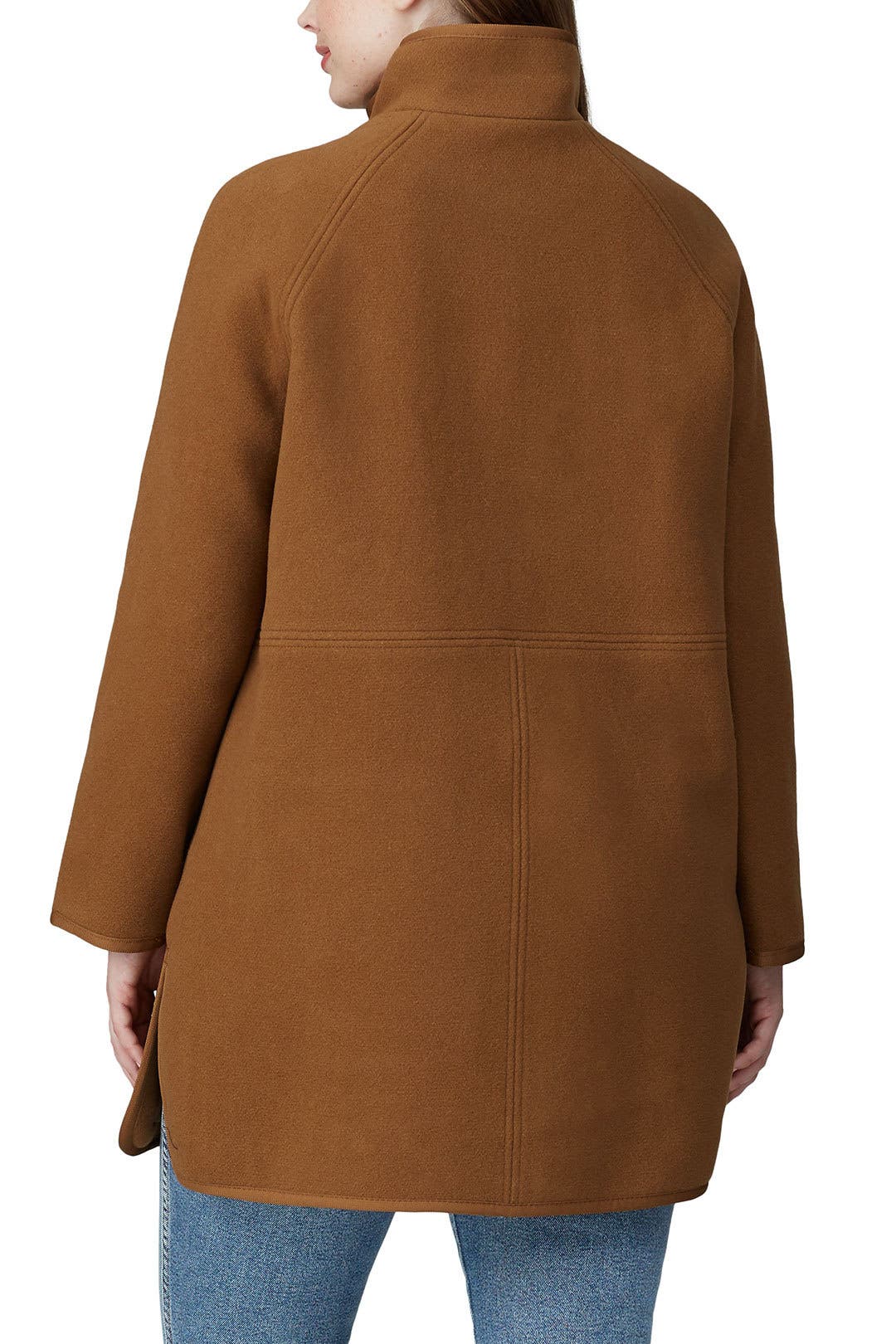Camel Estate Cocoon Coat by Madewell | Rent the Runway