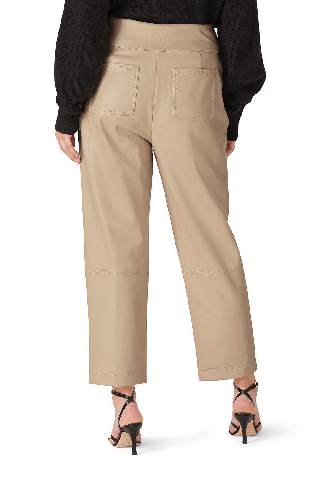 Tessa Faux Leather Pants by SIMKHAI 7