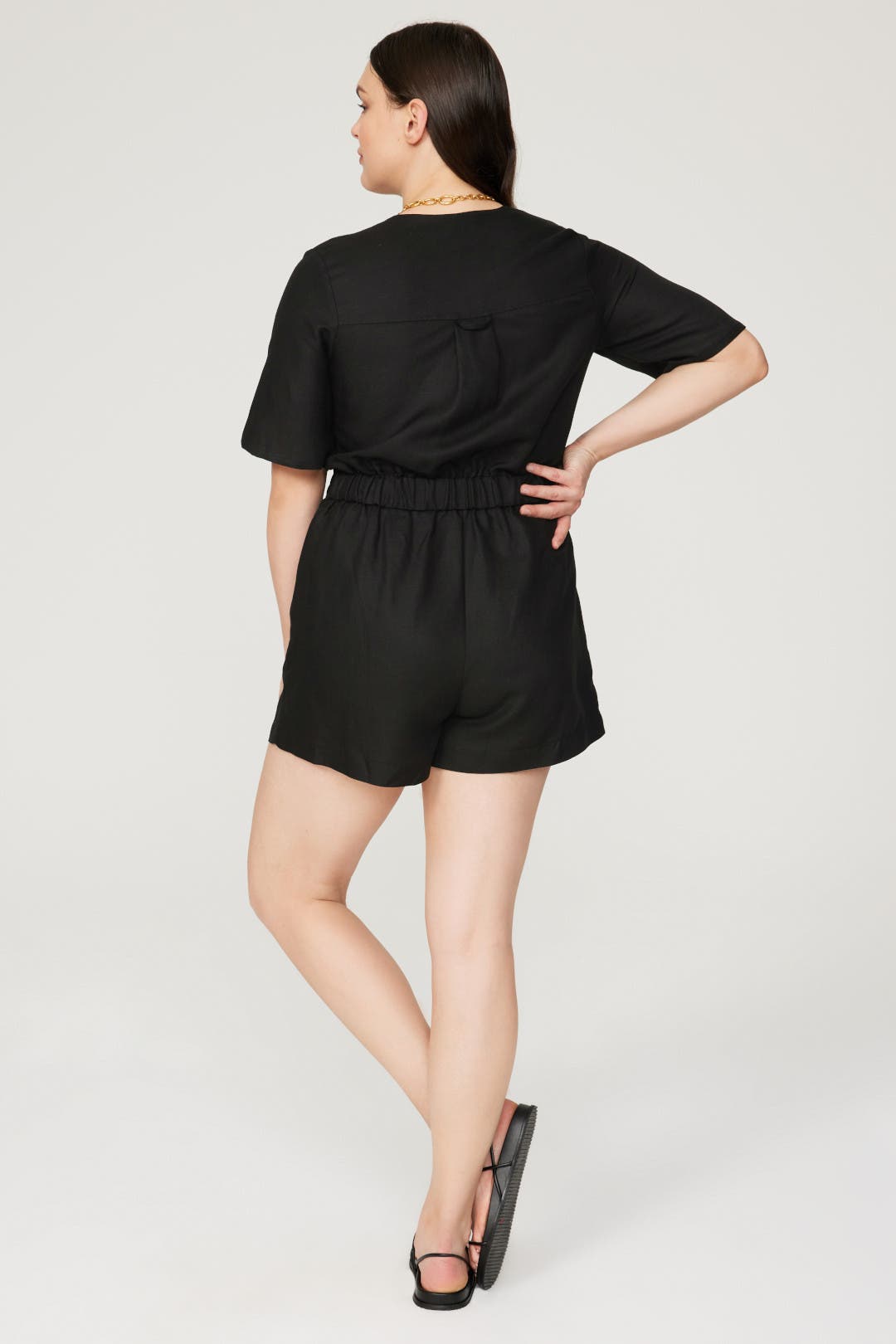 Red Tie Front Romper by Thakoon x RTR | Rent the Runway