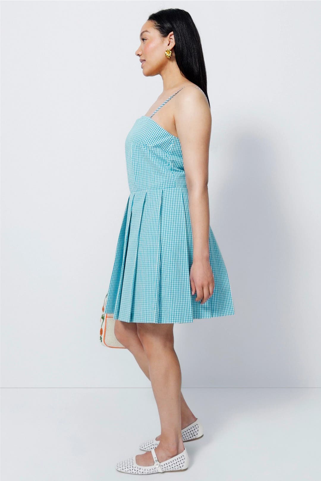 Open Back Pleated Dress by kate spade new york | Rent the Runway