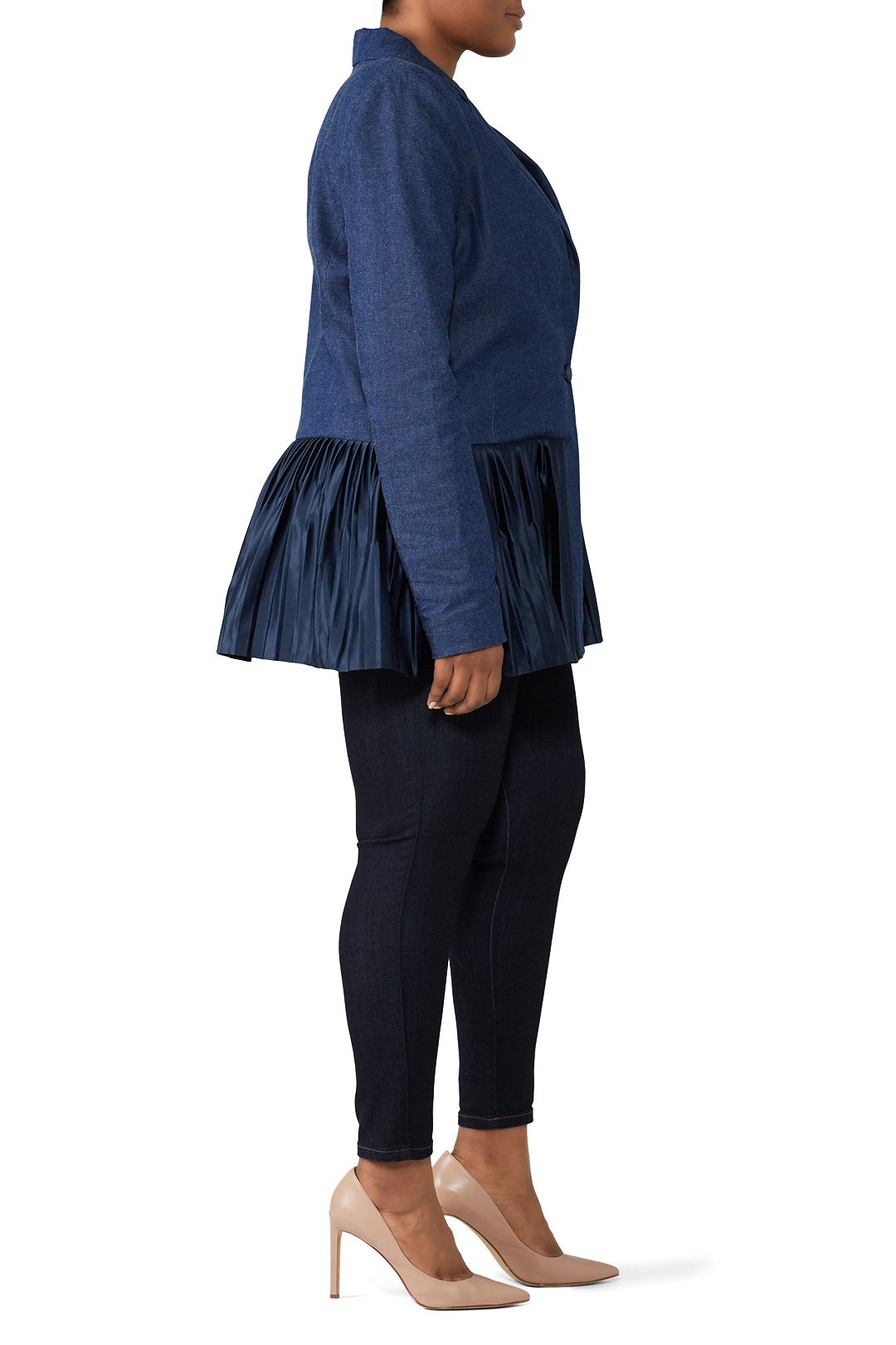 Pleated Kaya Blazer by Deborah Lyons 6