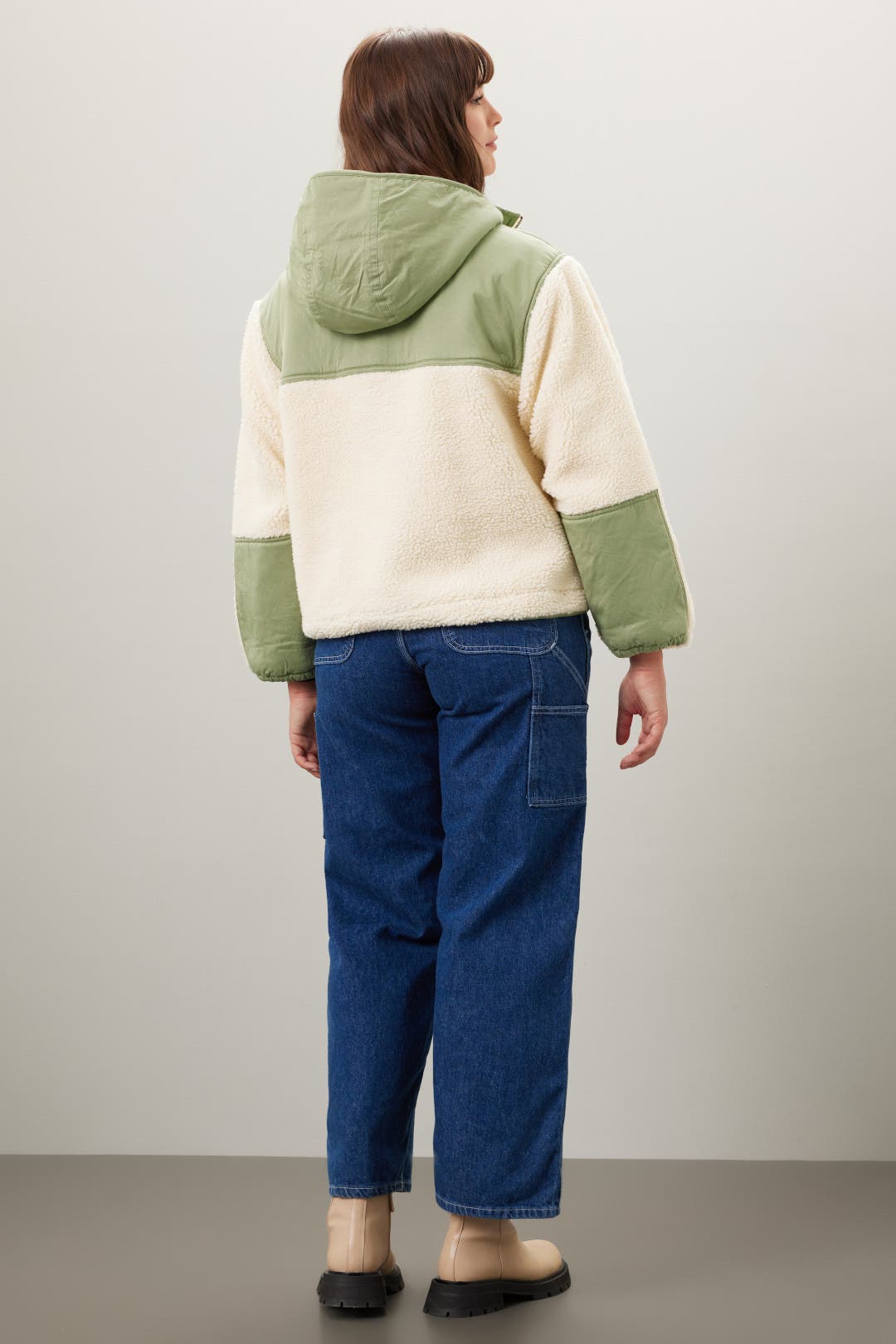 Green Hooded Fleece Jacket by Thakoon x RTR | Rent the Runway