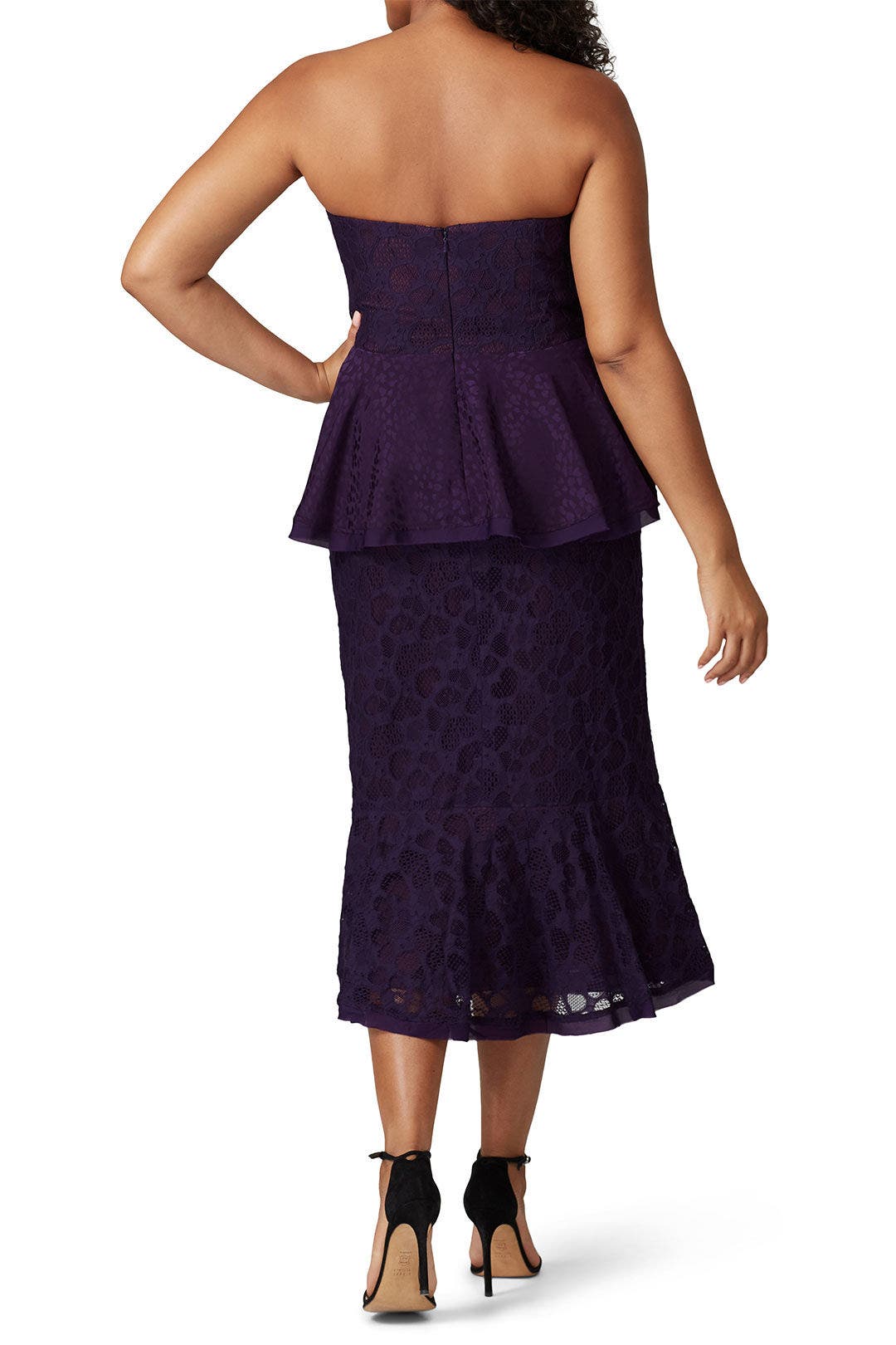 Strapless Lace Ashley Dress by flor et.al 7