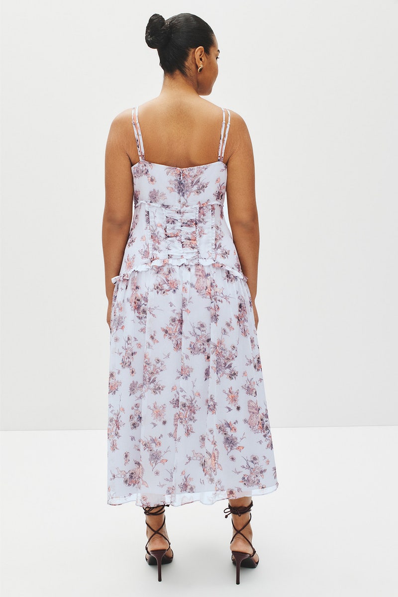 Lace Detail Slip Midi Dress by Jason Wu x RTR - Photo 7