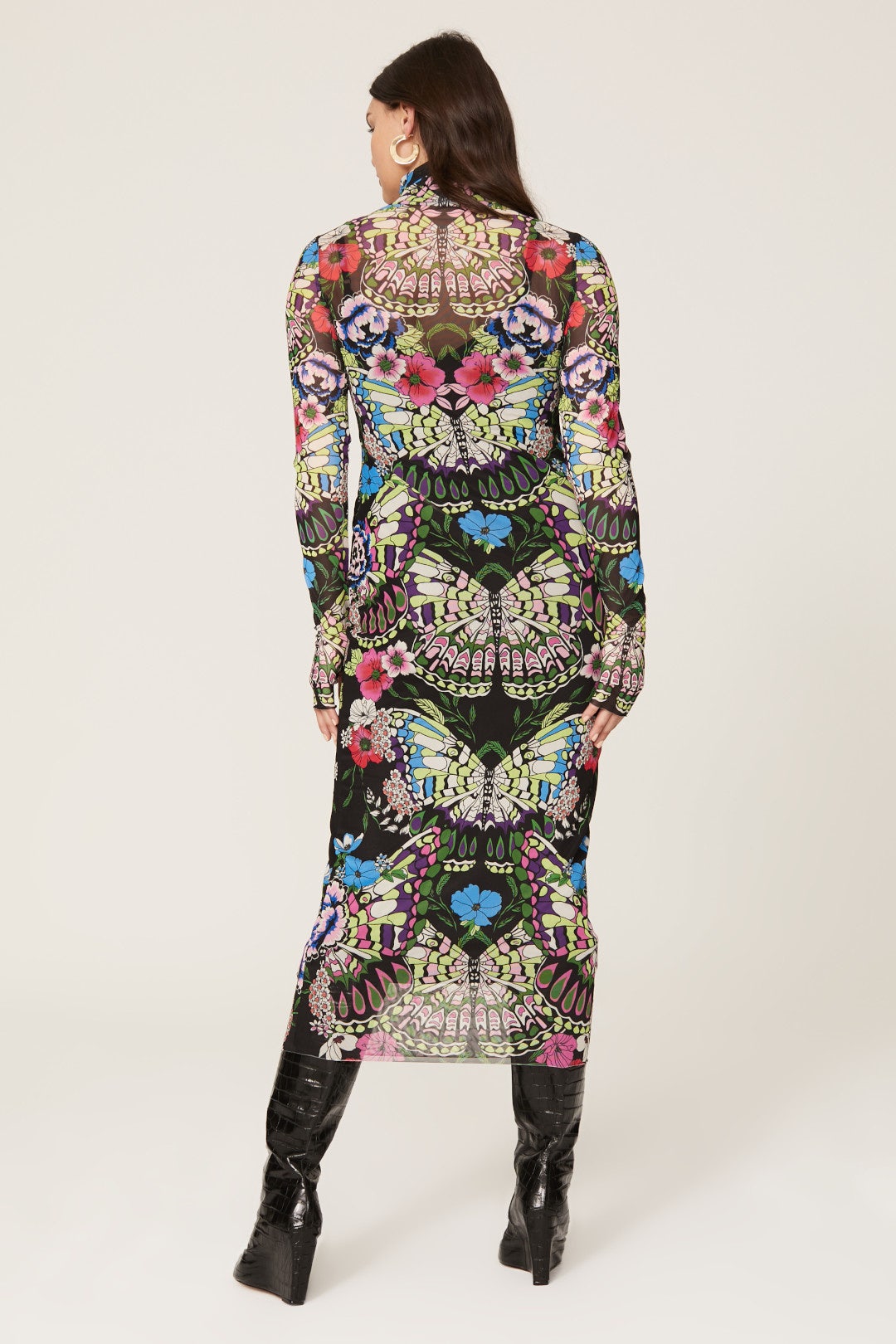 Shailene Butterfly Mesh Dress by AFRM 7