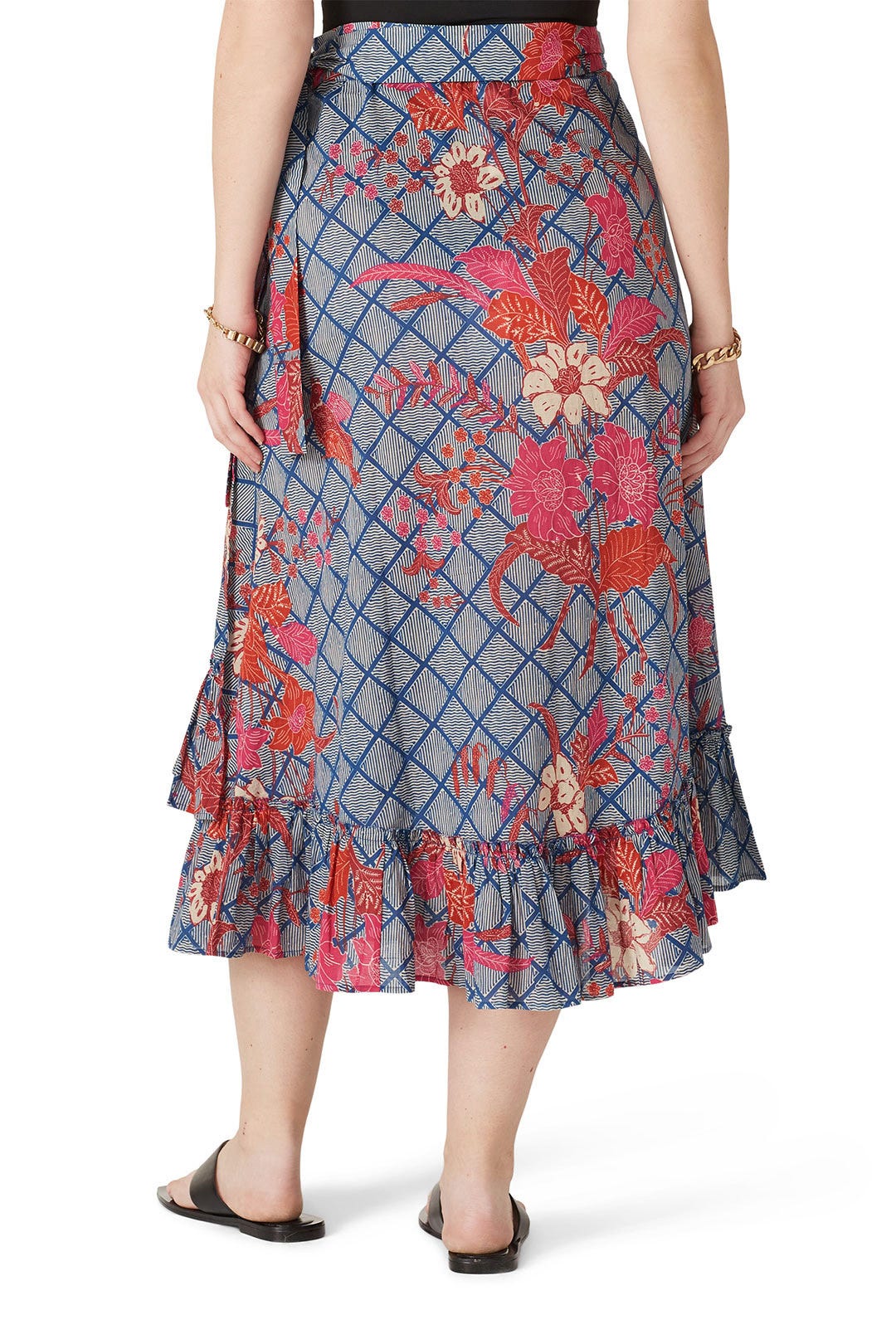 Feliz Wrap Skirt by Apiece Apart 7