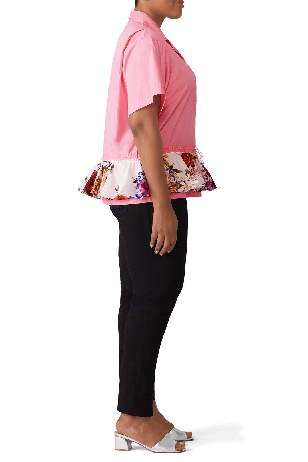 Pink Floral Cabana Shirt by Tome 6