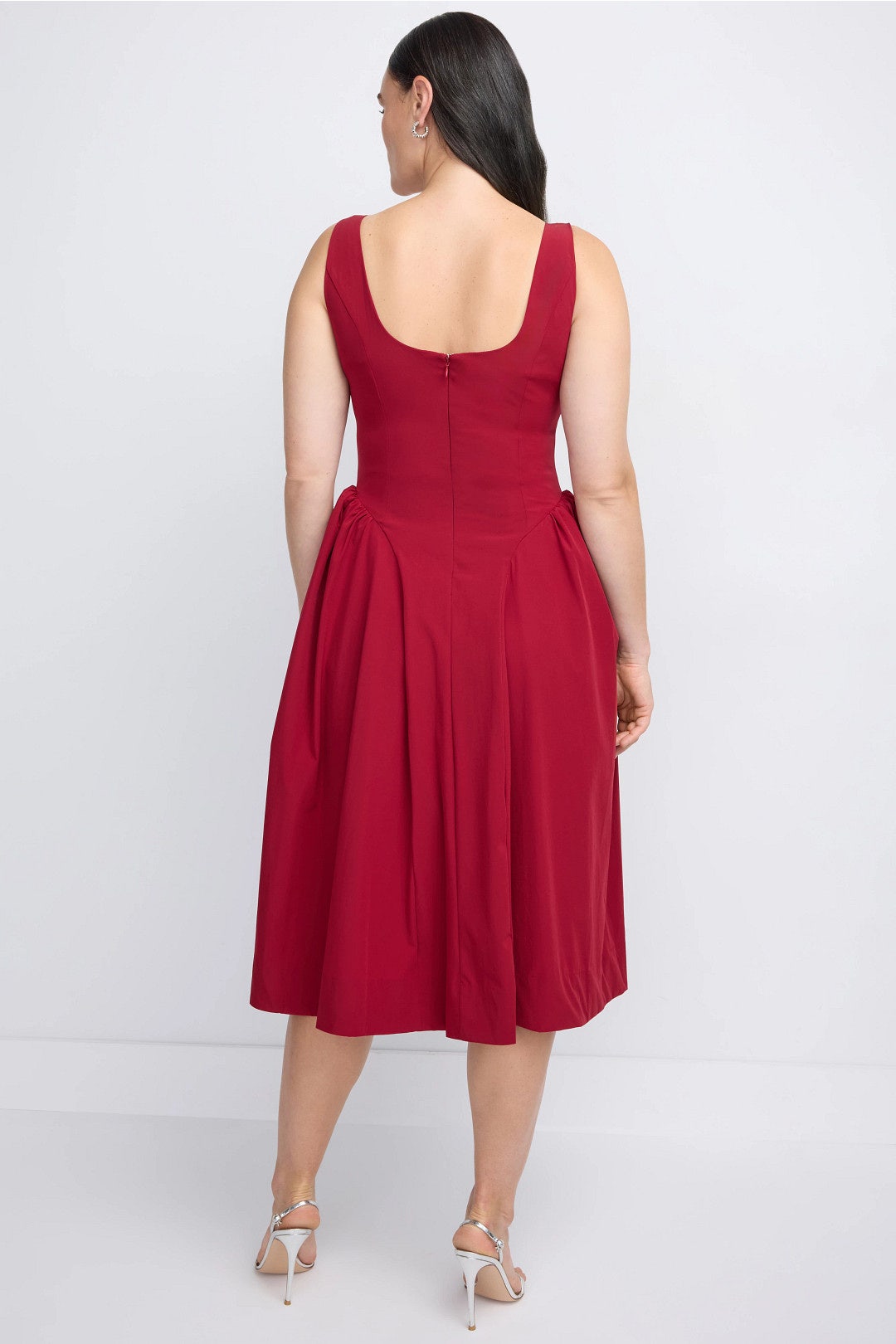 Boat Neck Midi Dress by Jewel x Badgley Mischka 7