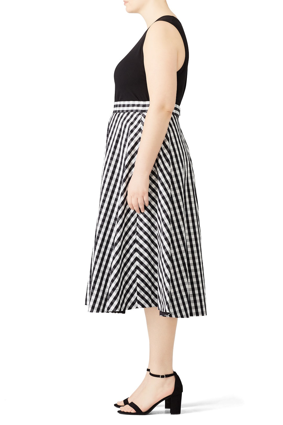 Gingham Circle Skirt by kate spade new york 6