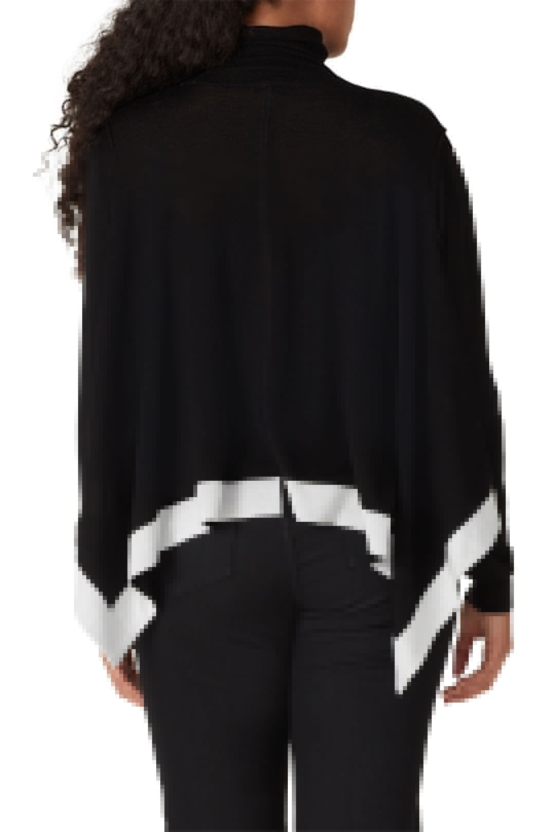 Black Handkerchief Sweater by TOME x RTR 7