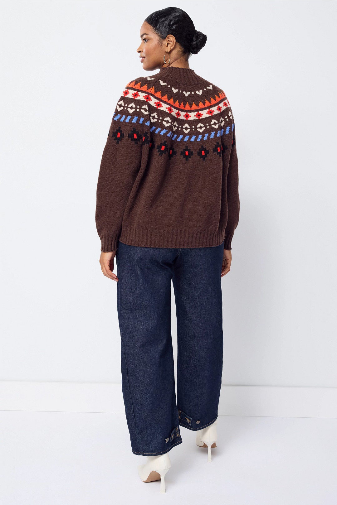 Hardy Fairisle Crewneck Sweater by Weekend Max Mara 7
