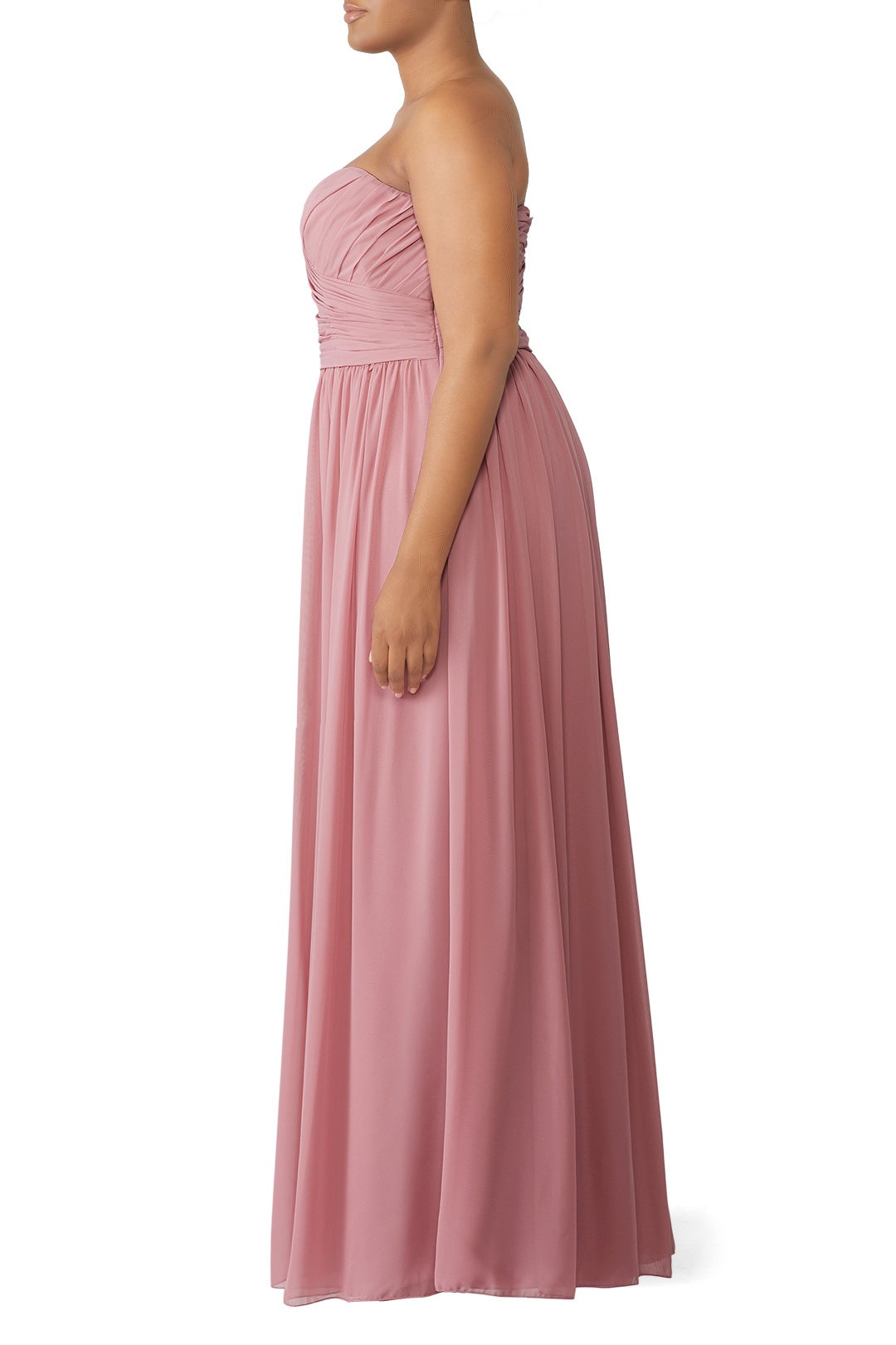 Cerise Madeline Gown by Monique Lhuillier Bridesmaid 6