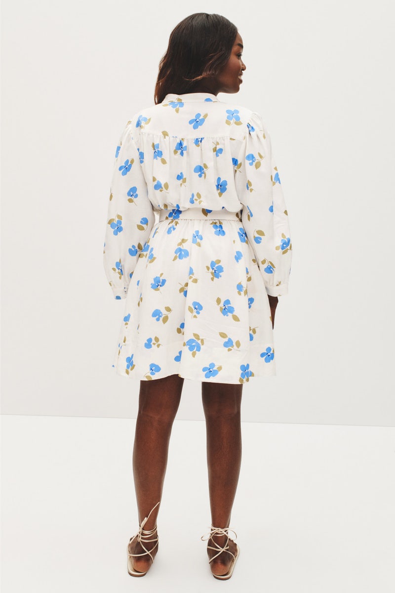 Painterly Bouquet Shirt Dress by kate spade new york - Photo 7