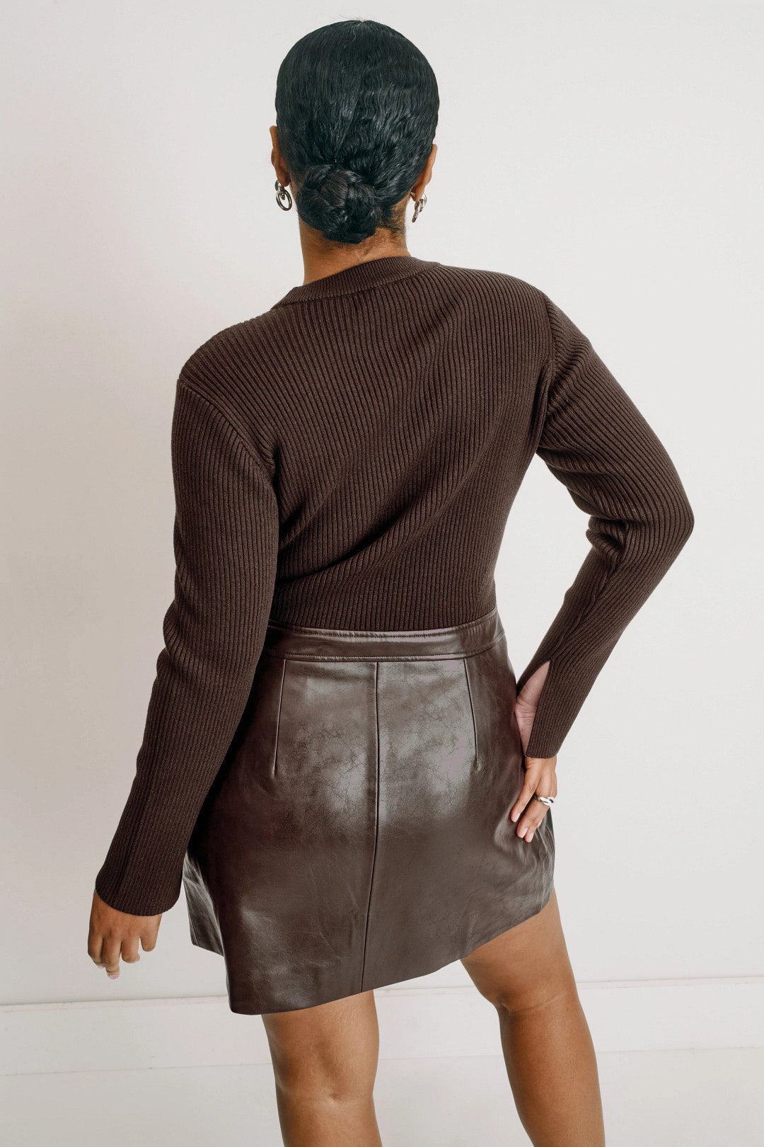 Mixed Media Mini Dress by Derek Lam 10 Crosby x RTR 7