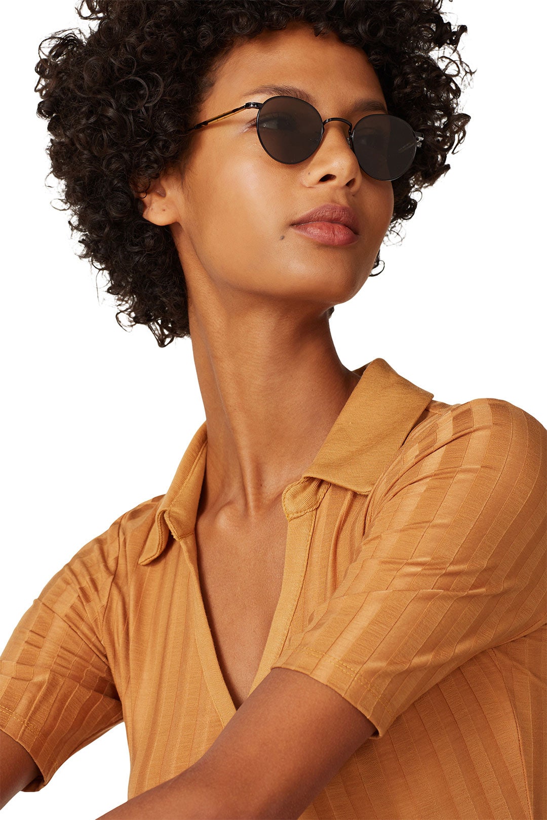 Black Tortoise Wilson Sunglasses by Garrett Leight 0