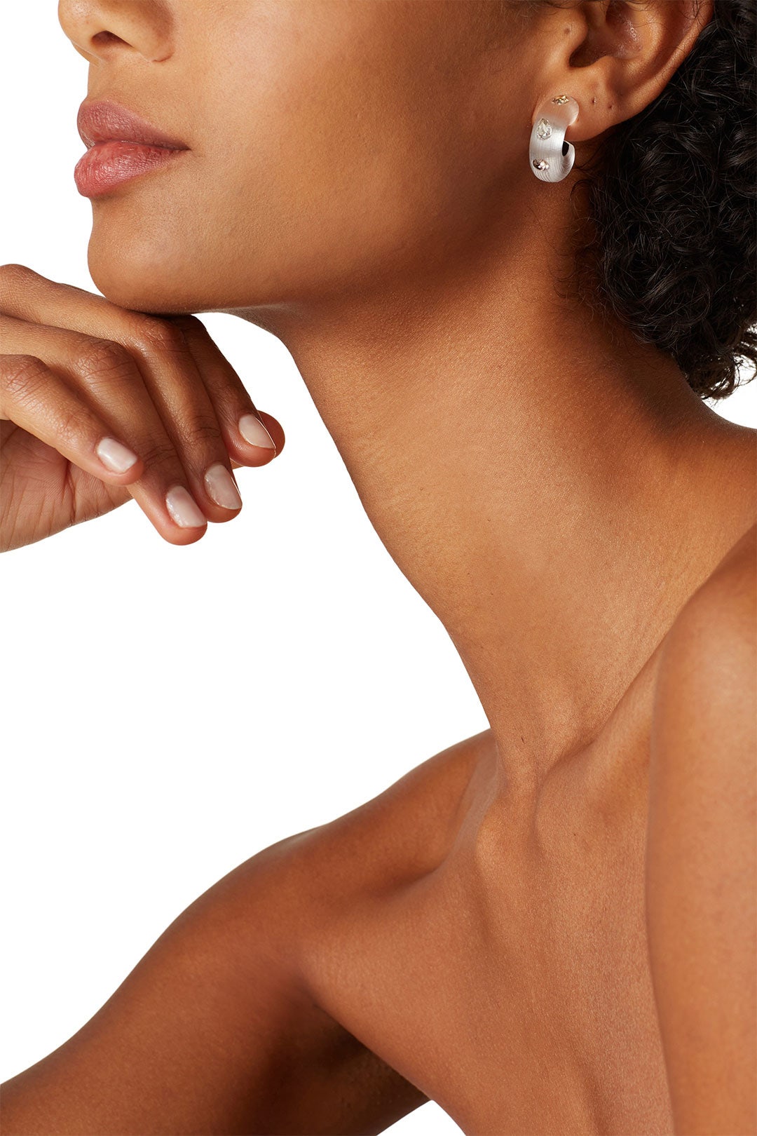 Crystal Studded Chubbie Huggies by Alexis Bittar 0