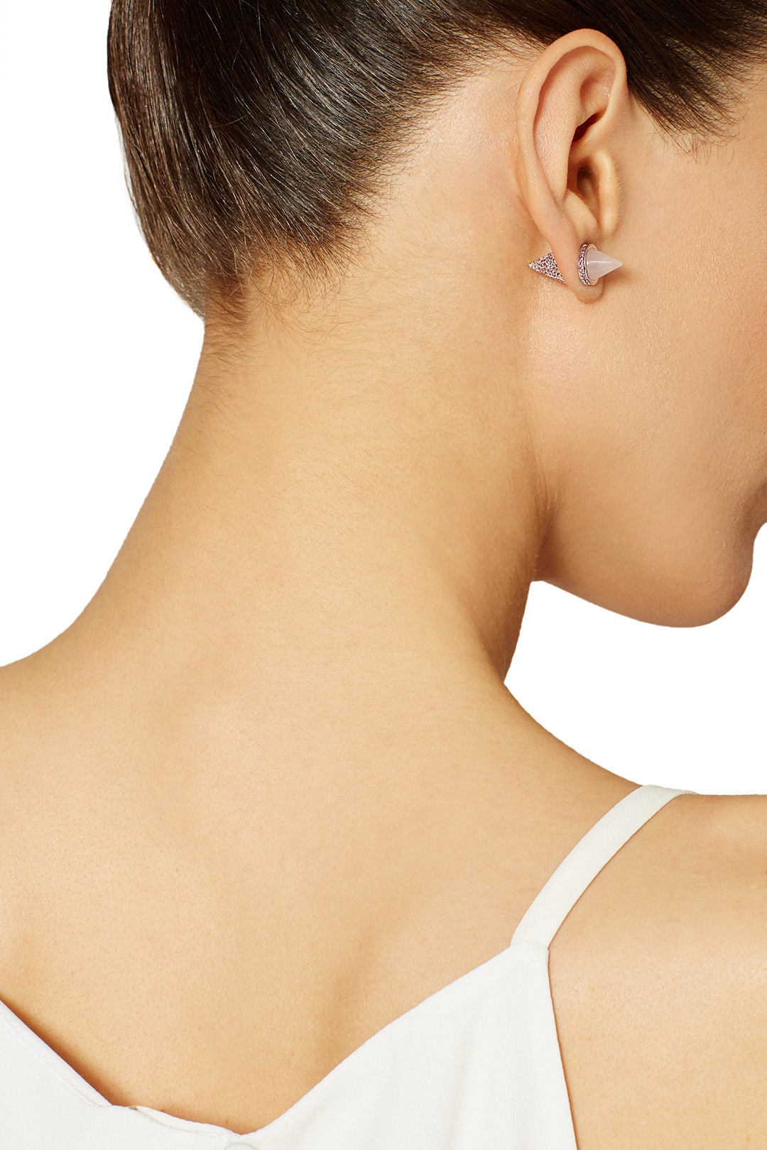 Twin Cone Stud Earrings by Eddie Borgo 0