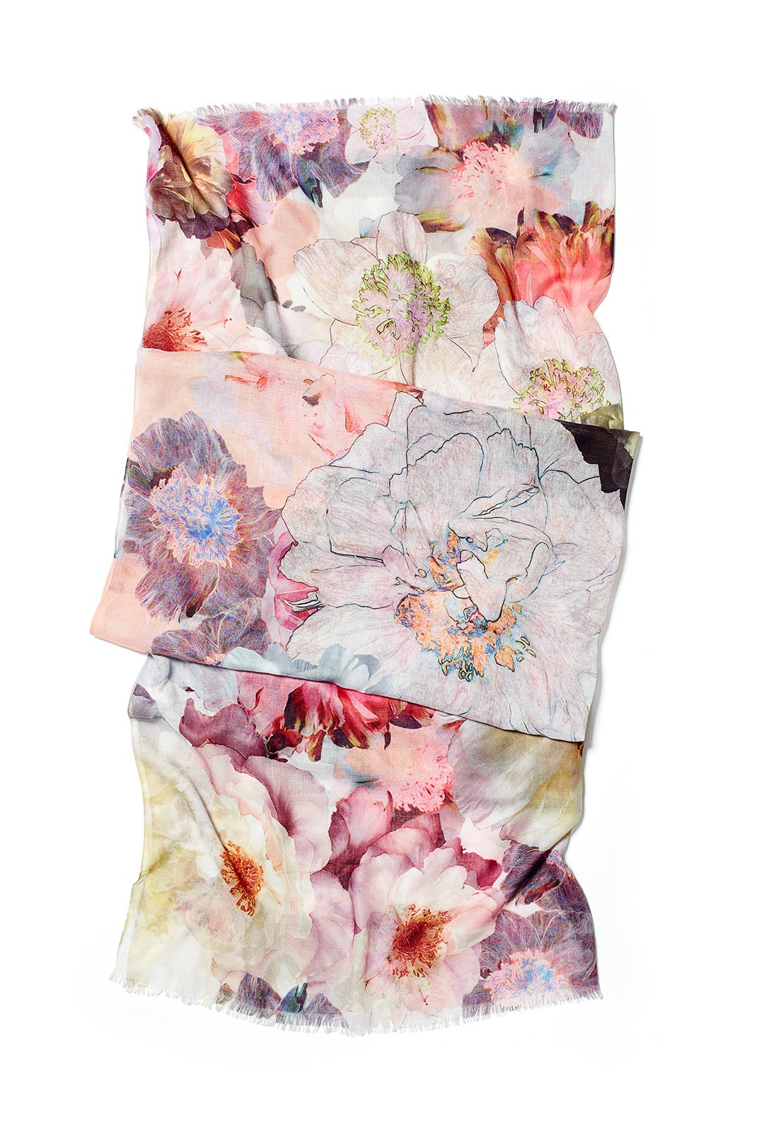Coral Summer Wrap by Echo Accessories 2