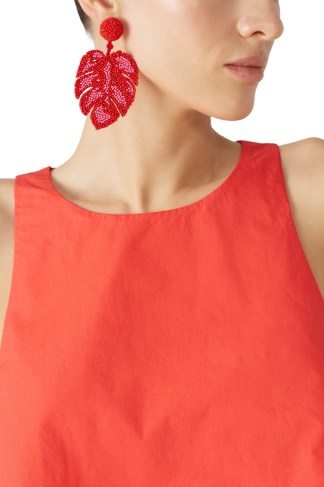 Monstera Leaf Earrings by Sachin & Babi Accessories 2