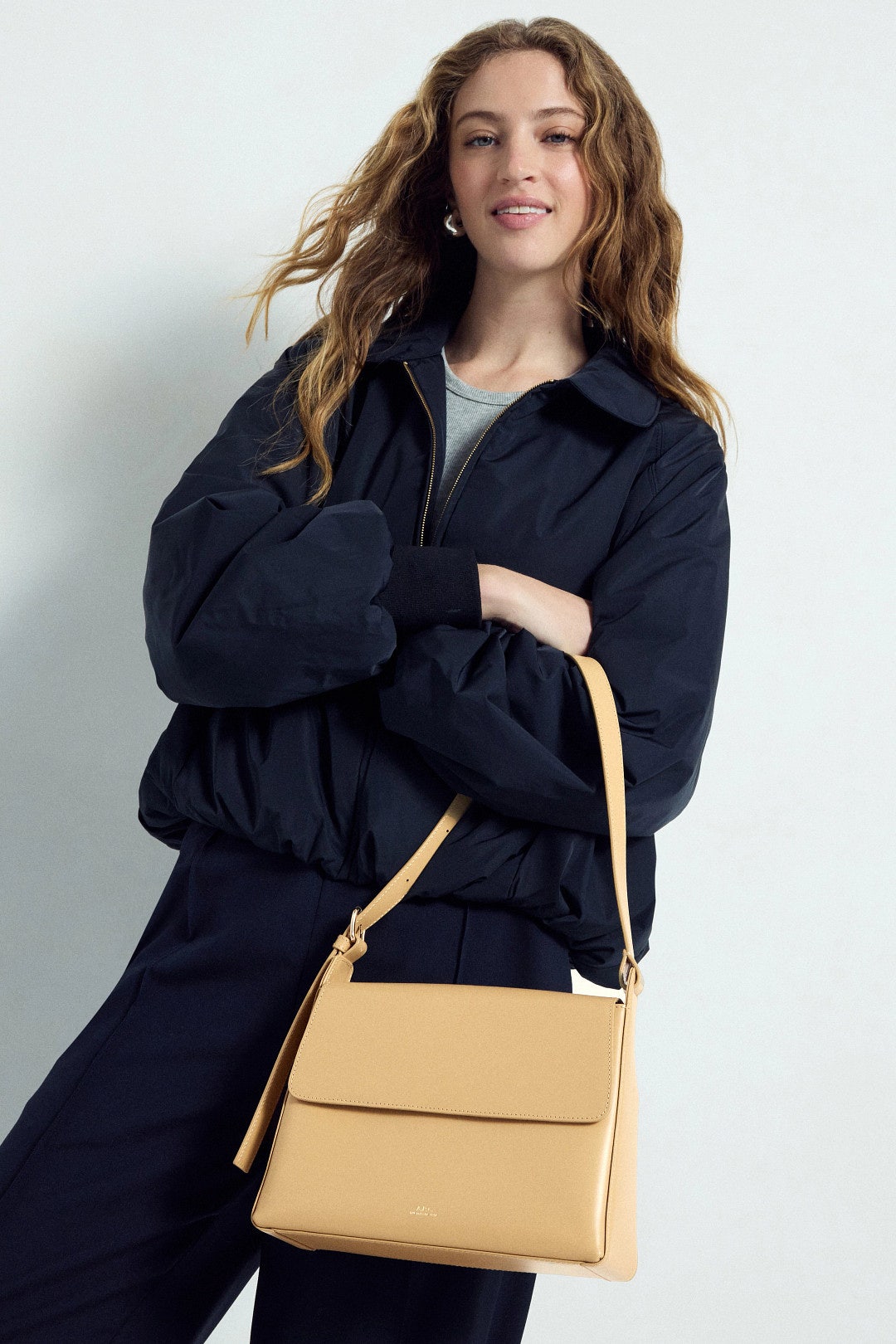 Virginie Flap Shoulder Bag by A.P.C. Accessories 1