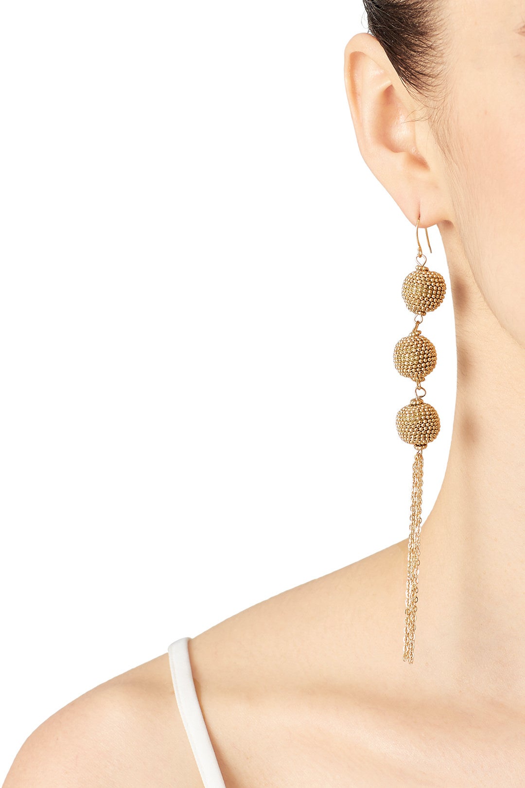 Beaded Deco Earrings by Slate & Willow Accessories 2