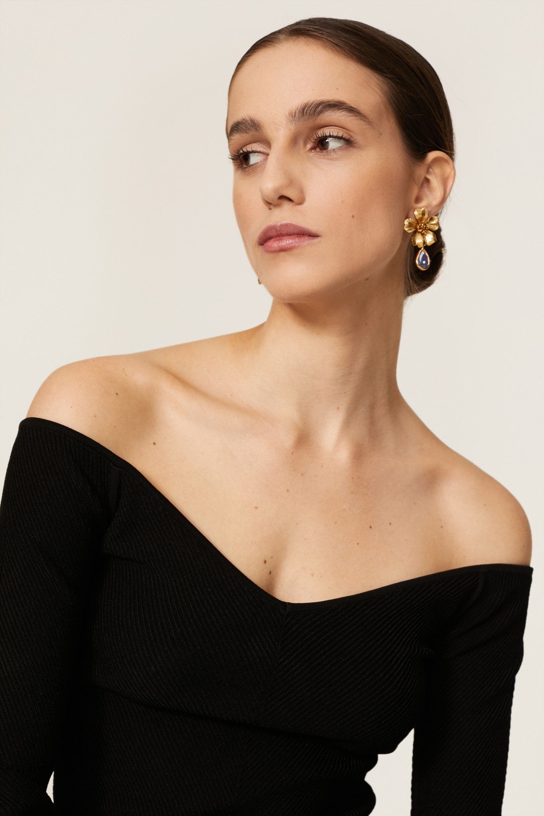 Baroque Flower Earrings by Oscar de la Renta 0