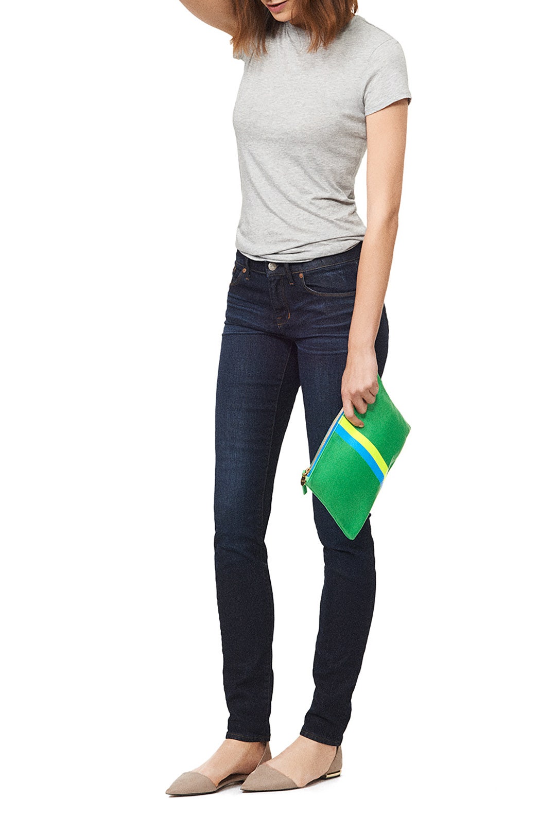 Sour Apple Clutch by Clare V. 2