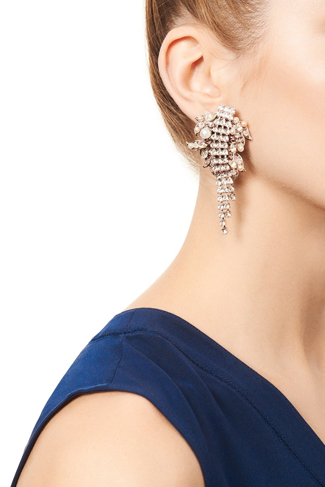 Crystal Romantic Earrings by Erickson Beamon 0