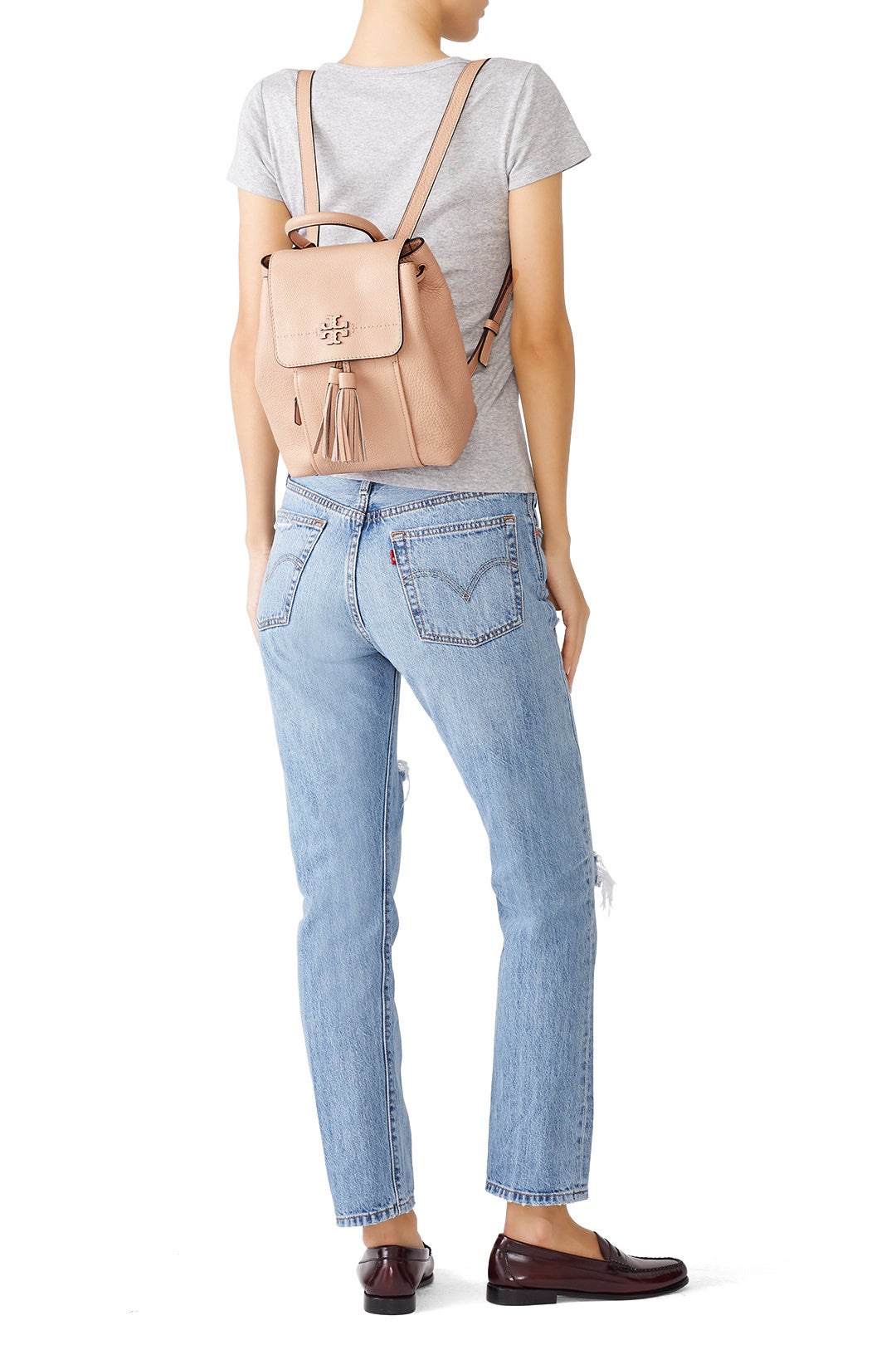 Sand McGraw Backpack by Tory Burch Accessories 1