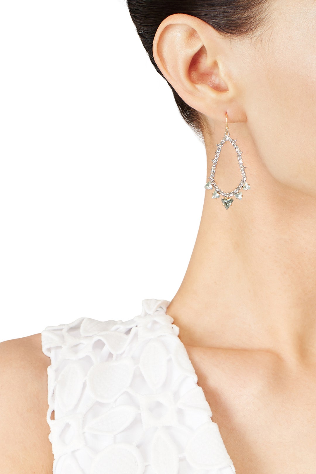 Spike Accented Pave Tear Earring by Alexis Bittar 2