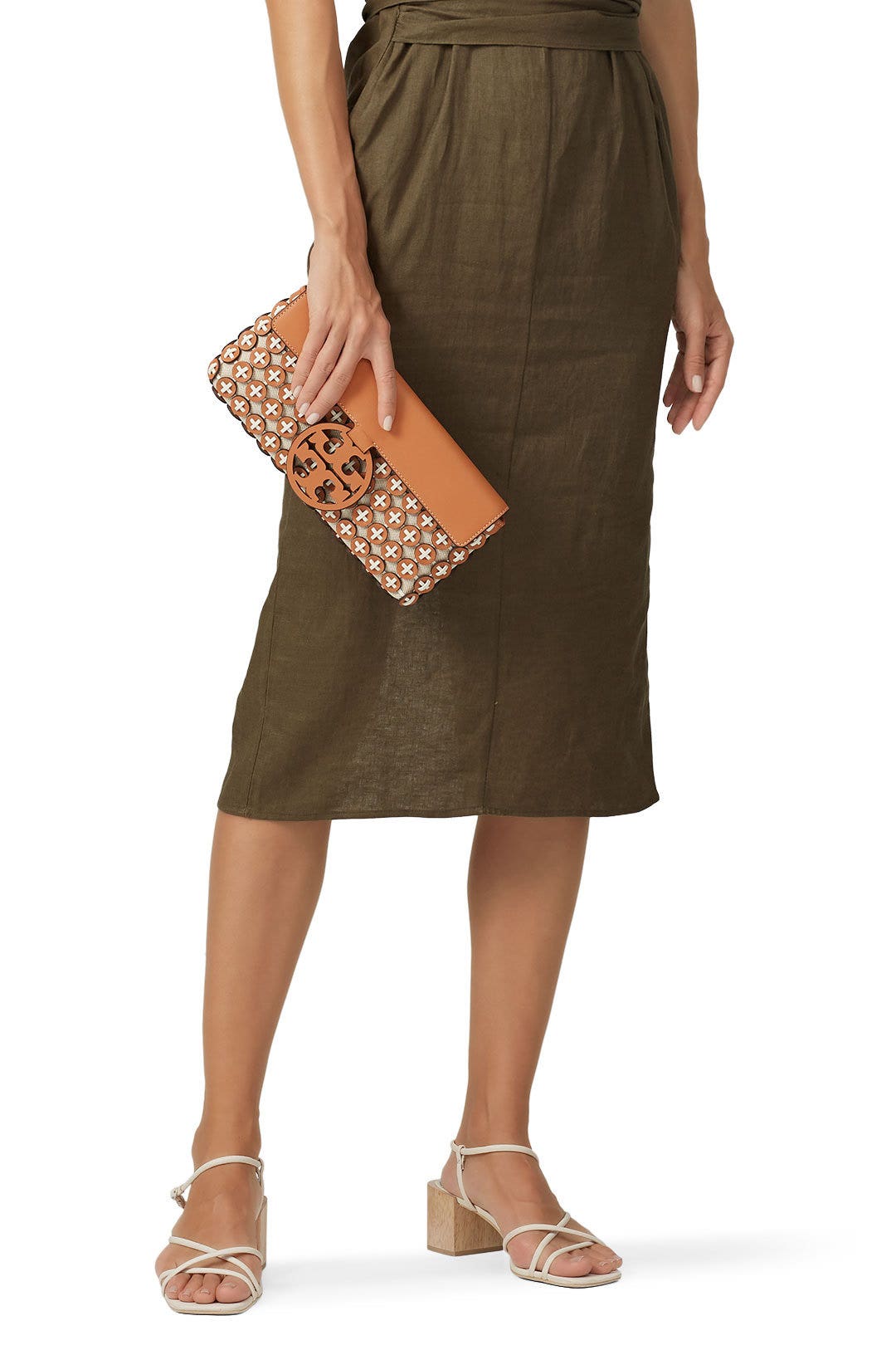 Miller Leather Chainmail Clutch by Tory Burch Accessories 2