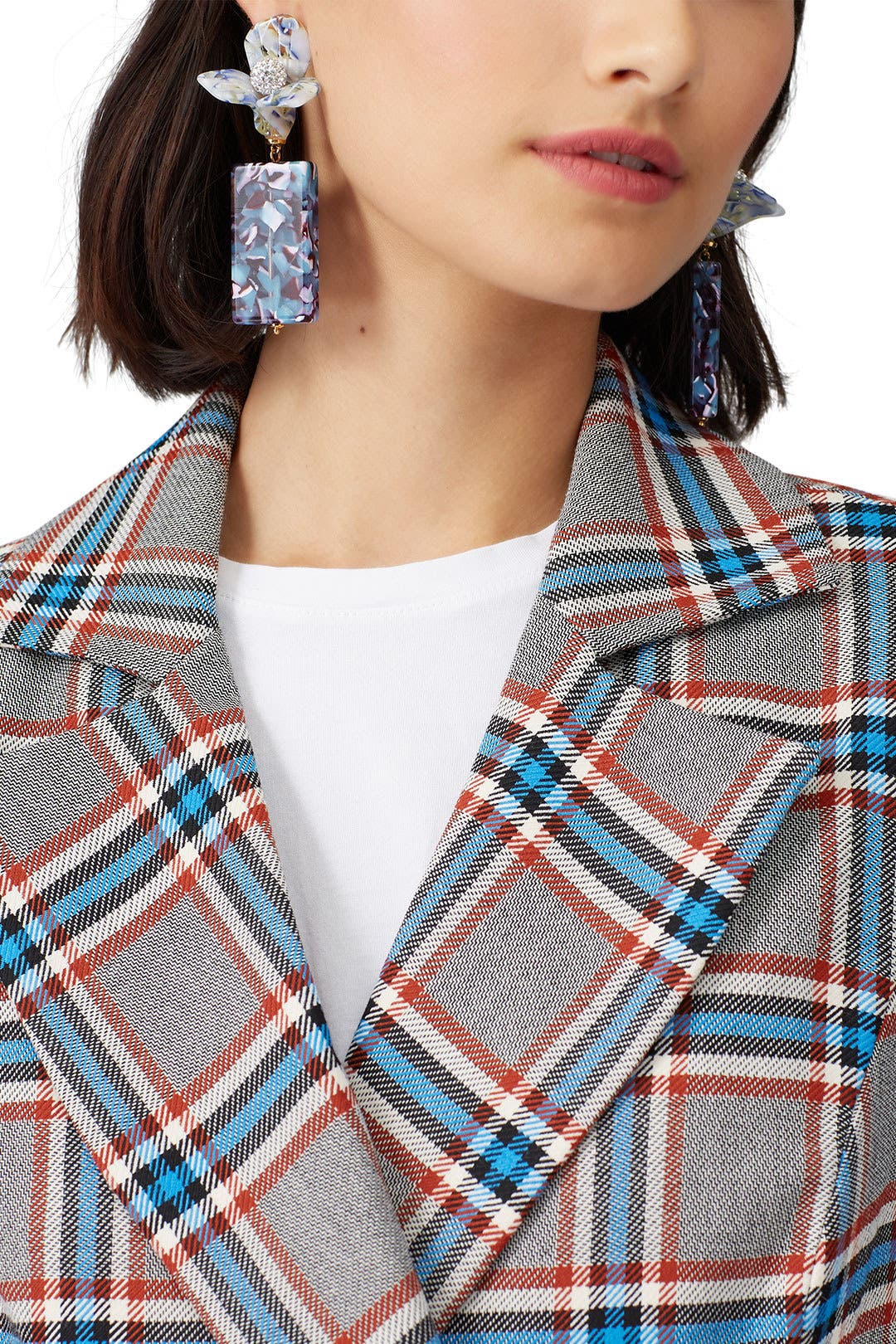 日本未入荷【Lele Sadoughi】Spiral Gem Earrings Flower Gem Earrings by Lele Sadoughi | Rent the Runway
