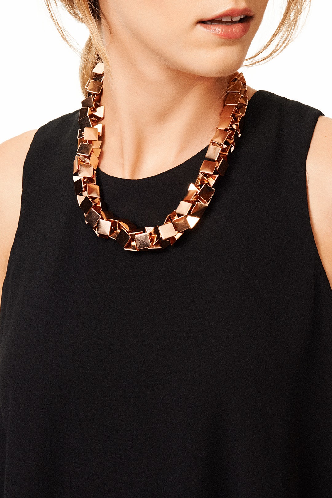Copper Rubix Necklace by Slate & Willow Accessories 2