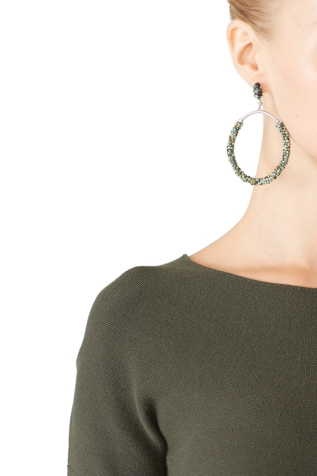 Russel Drop Hoop Earrings by Kendra Scott 0