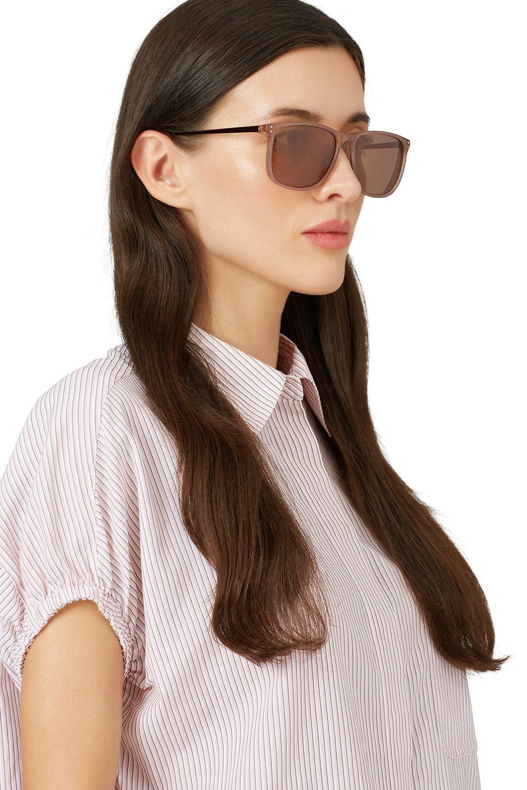 Mink Brown Sunglasses by Linda Farrow 0