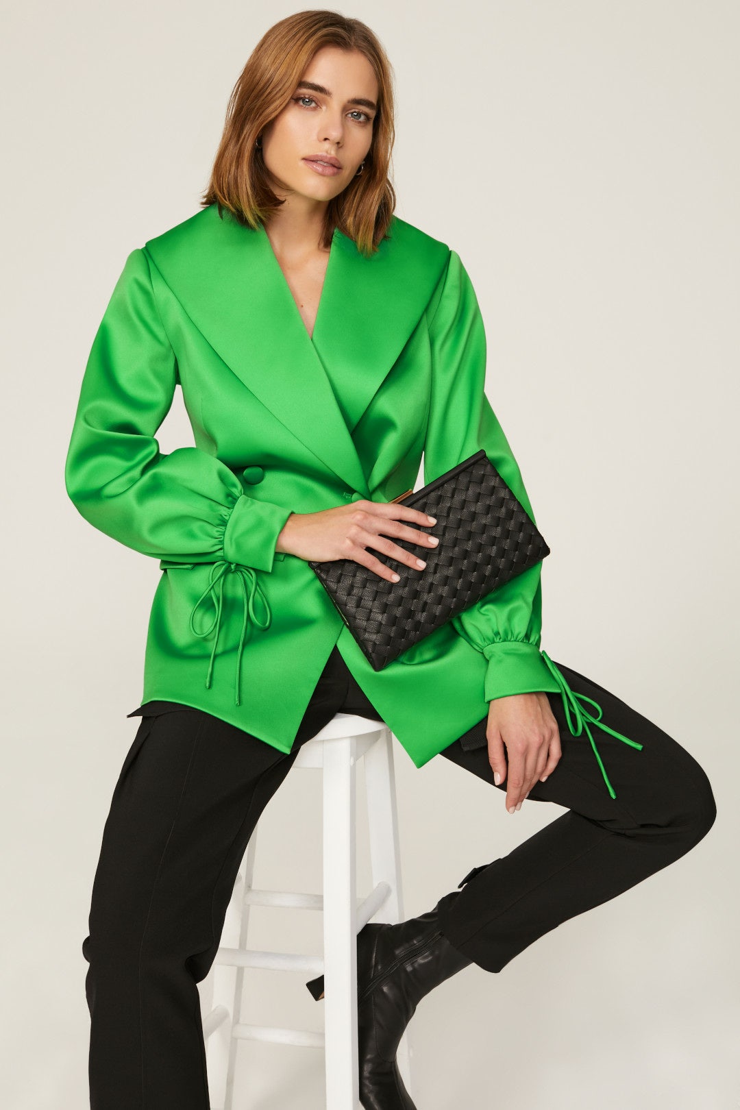 Kit Woven Clutch by Sondra Roberts 2